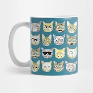 Funny cat faces Mug